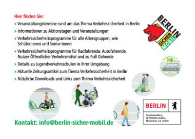 Flyer Berlin Sicher Mobil